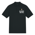 Der Klügere trägt Polo Polo T-Shirt Schwarz Front