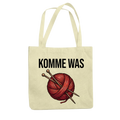 Komme was wolle Tragetasche