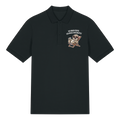 Rente Faultier Polo Schwarz Front