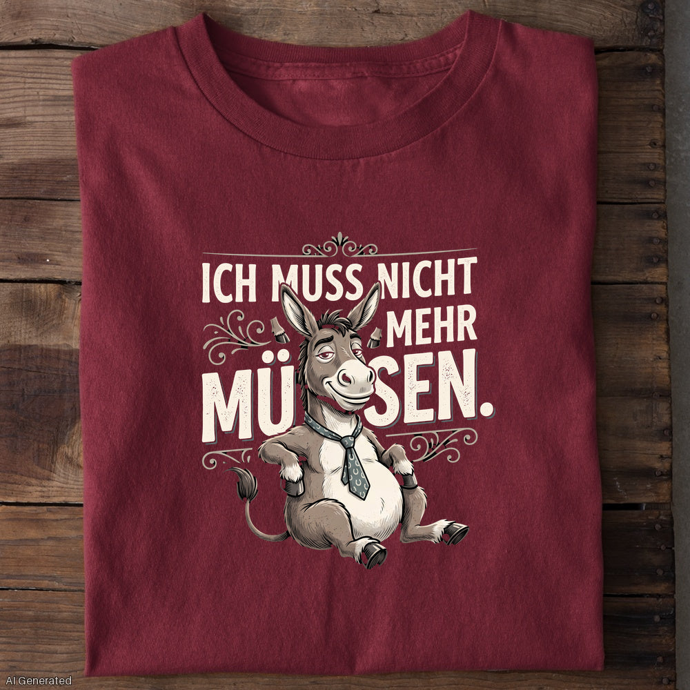 Burgunder – Unisex T-Shirt