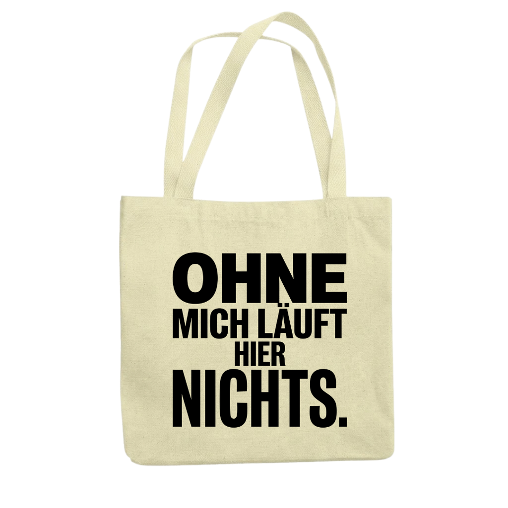 Ohne mich Tragetasche