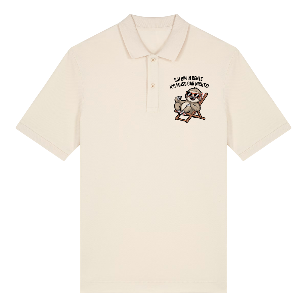 Rente Faultier Polo Beige Front