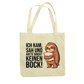 Keinen Bock Faultier Tragetasche