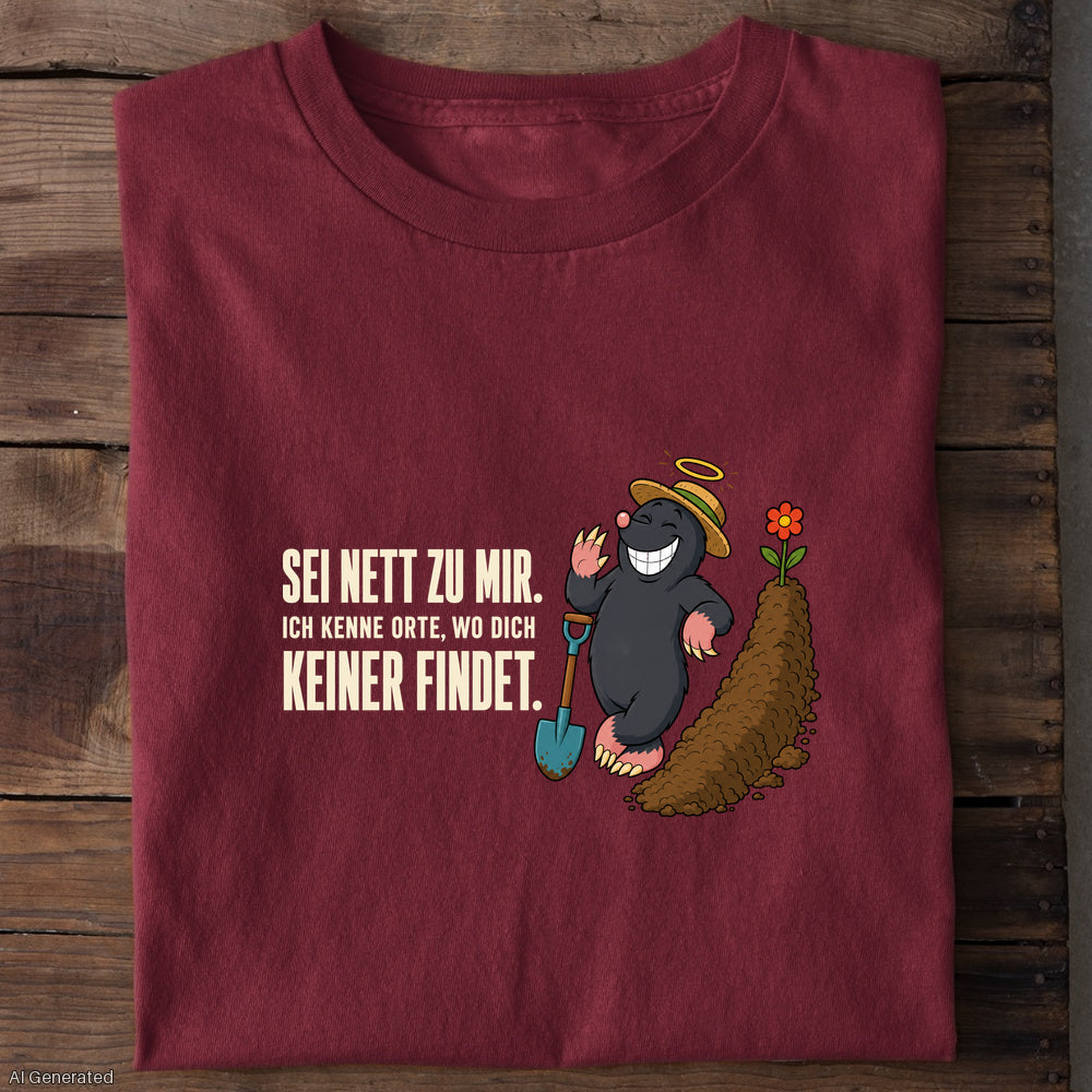 Burgunder – Unisex T-Shirt