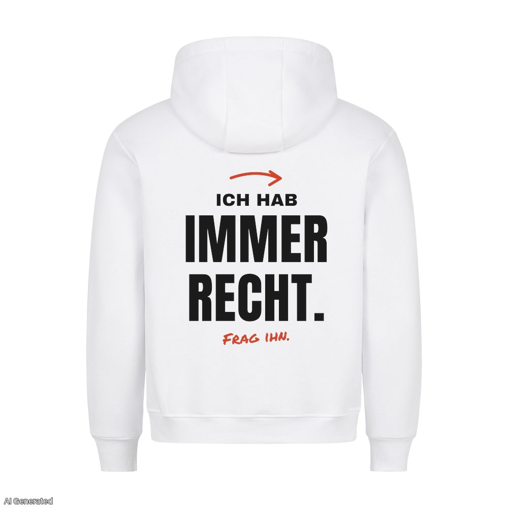 Weiß – Unisex Hoodie