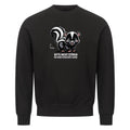 Lustiges Sweatshirt mit Spruch schlechte Laune, Vorderansicht