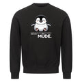 Lustiges Sweatshirt mit Spruch Müde, Vorderansicht