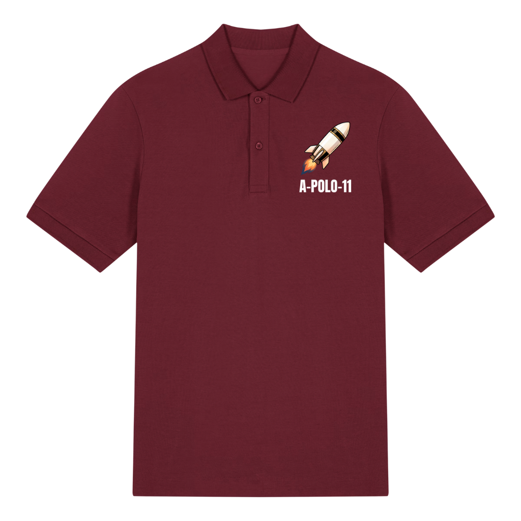 A-Polo 11 Polo Burgunder Front