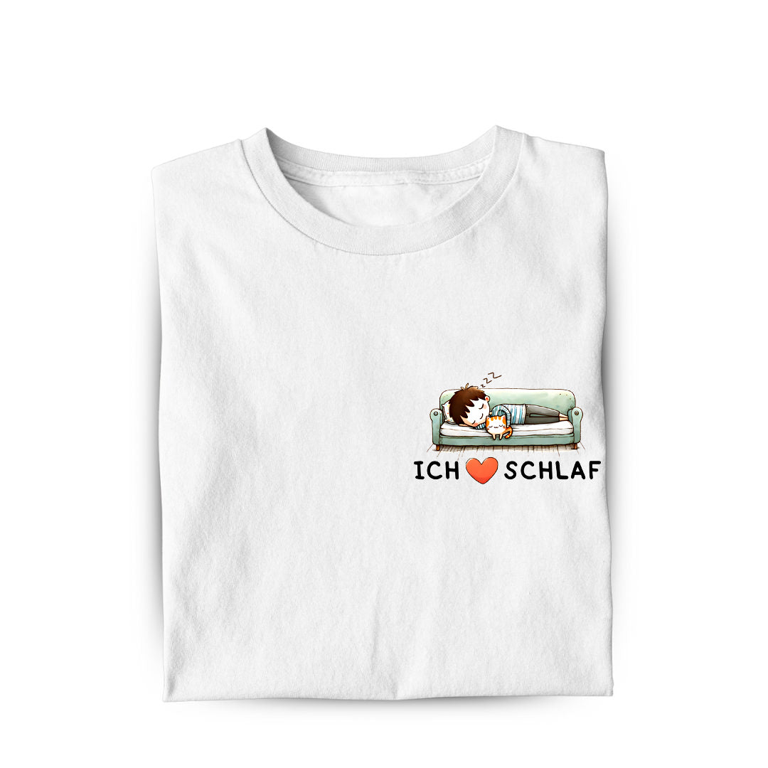 Ich liebe Schlaf T-Shirt