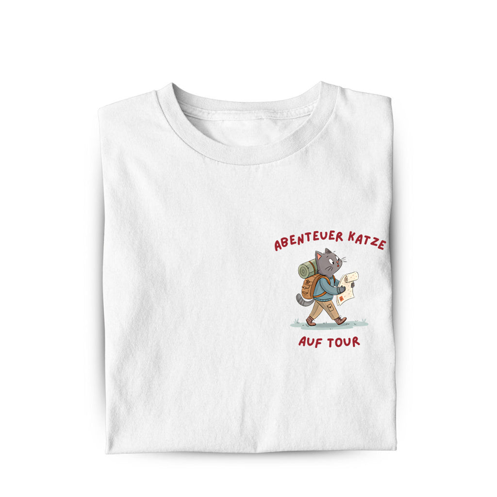 Abenteuer Katze T-Shirt