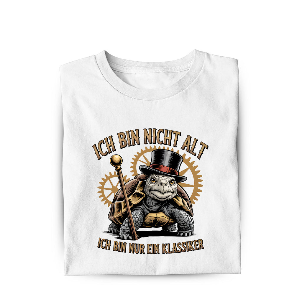 Lustiges T-Shirt mit Spruch Ich bin ein Klassiker, Vorderansicht