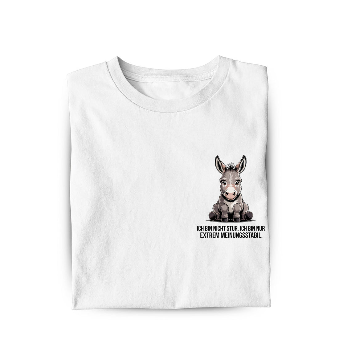 Lustiges T-Shirt mit Spruch Stur, Vorderansicht