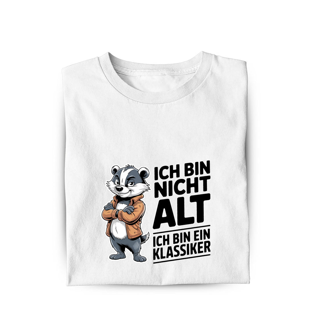 Lustiges T-Shirt mit Spruch Ich bin ein Klassiker, Vorderansicht