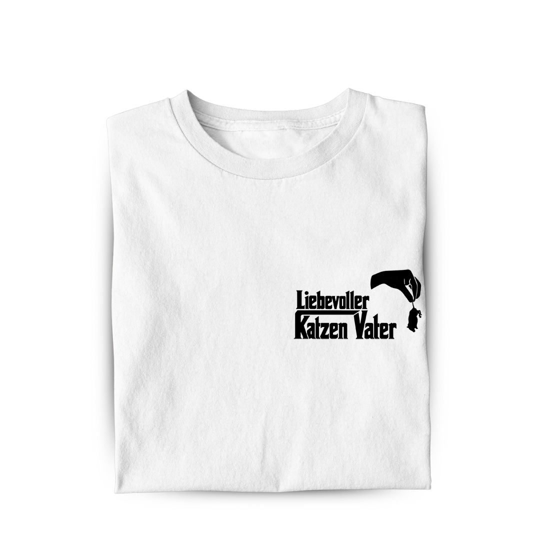 Liebevoller Katzenvater T-Shirt