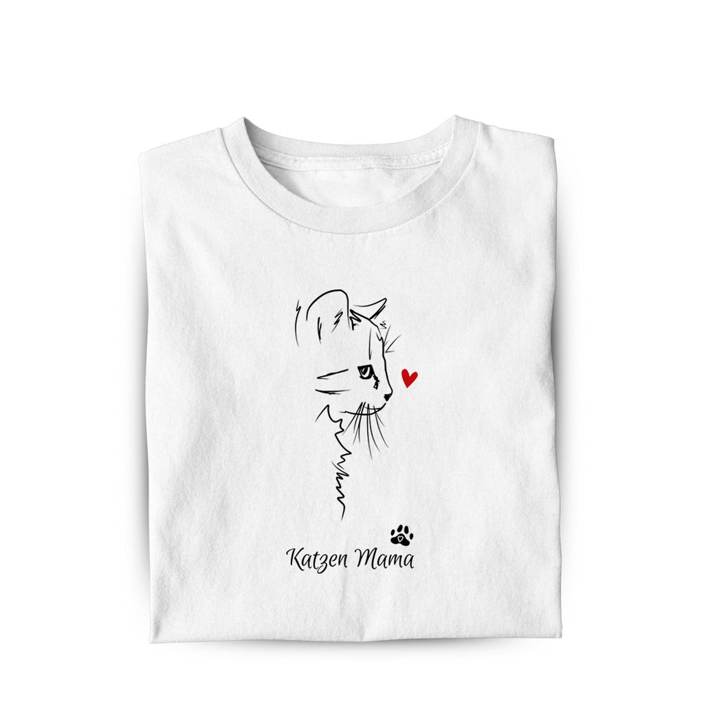 Katzen Mama T-Shirt