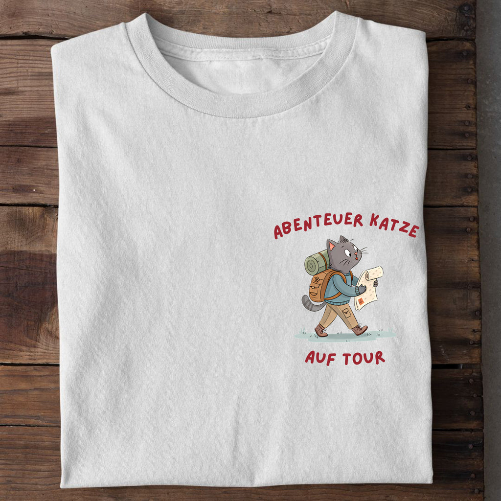 Abenteuer Katze T-Shirt