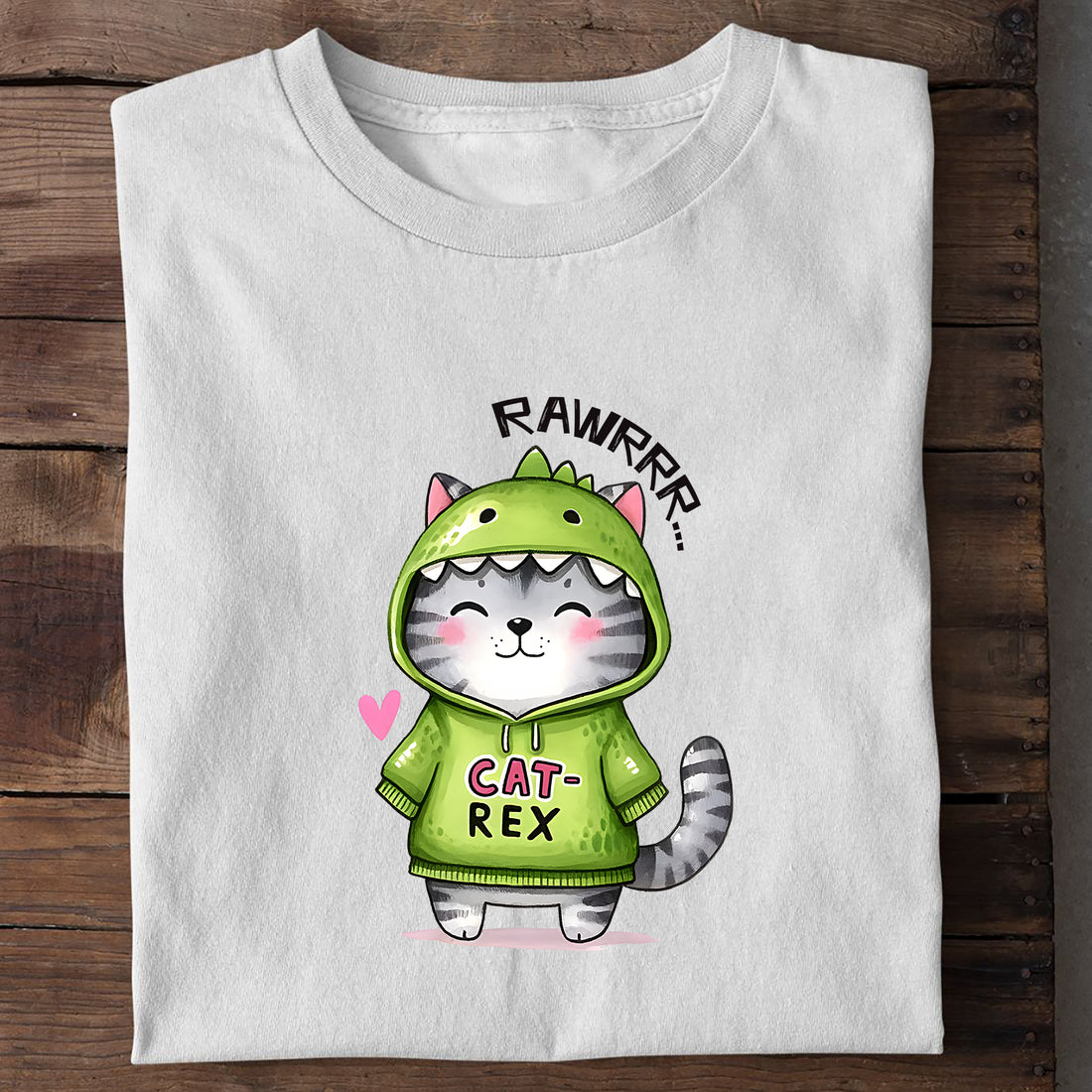 T-Shirt Cat Rex, Motivansicht