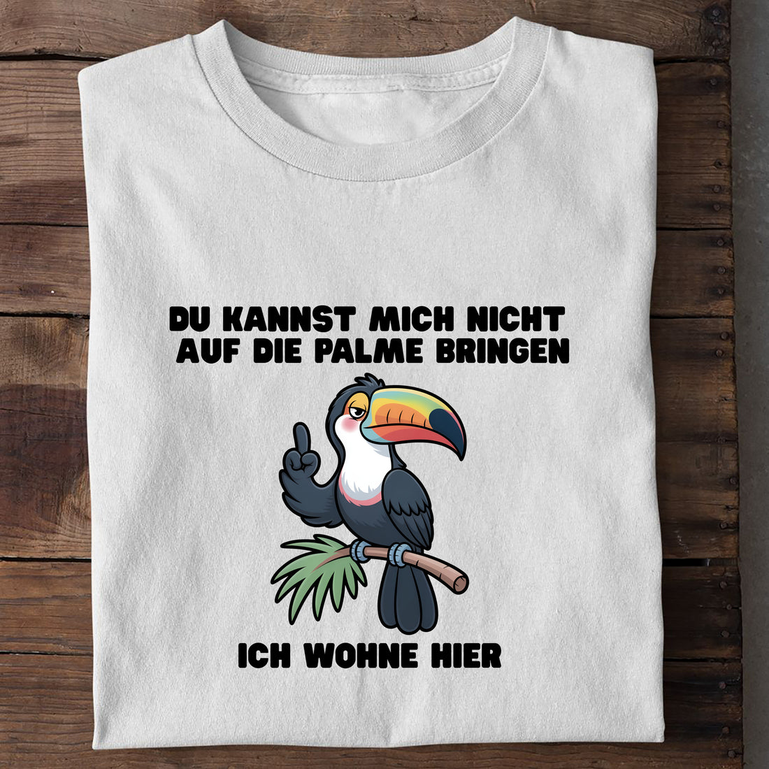 Bio T-Shirt Auf die Palme bringen, Detailansicht