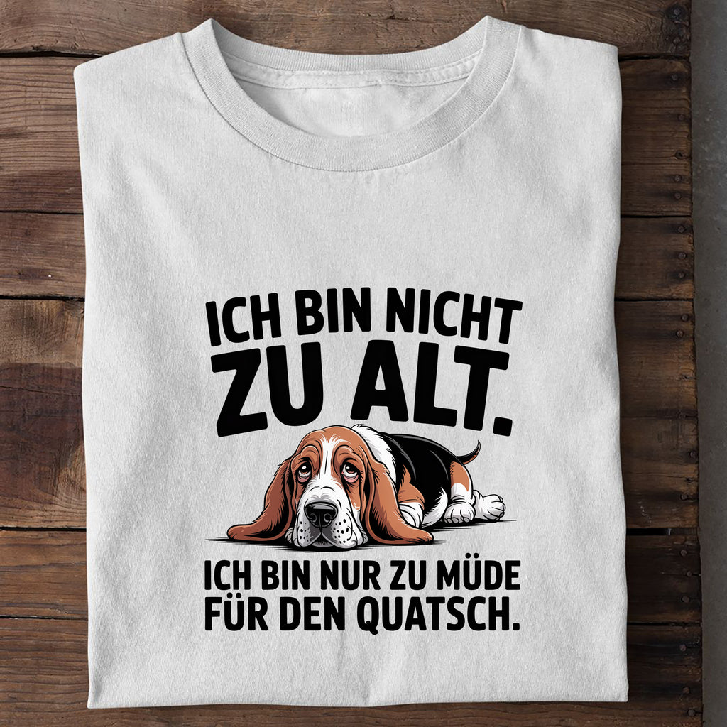 Bio T-Shirt Zu Alt, Detailansicht