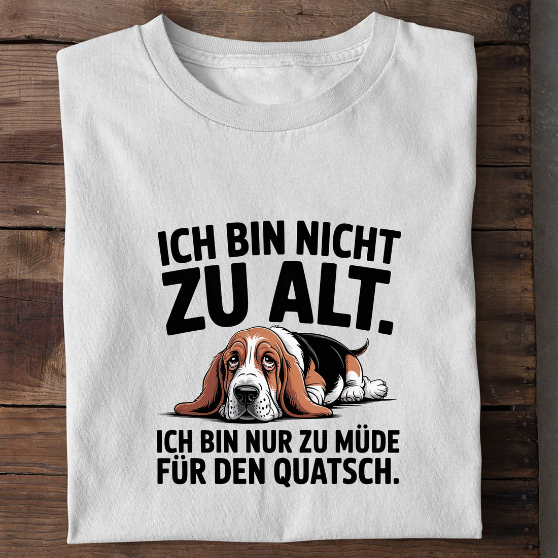 Bio T-Shirt Zu Alt, Detailansicht