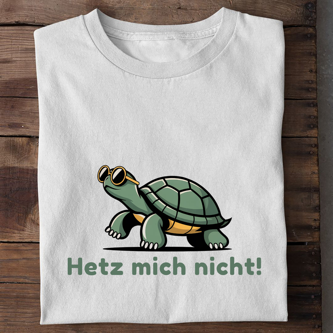 Bio T-Shirt Hetz mich nicht, Detailansicht