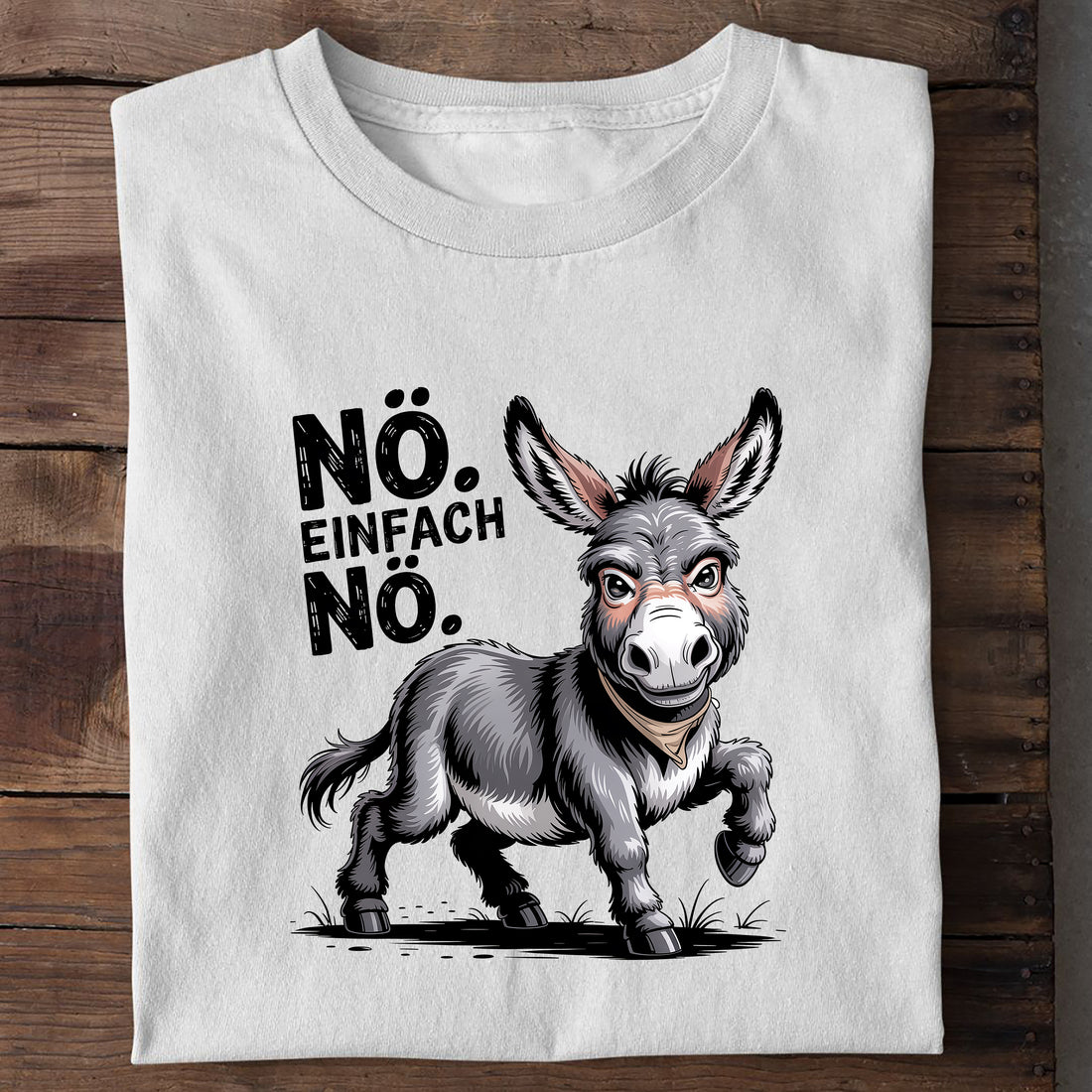 Bio T-Shirt Einfach nö, Detailansicht