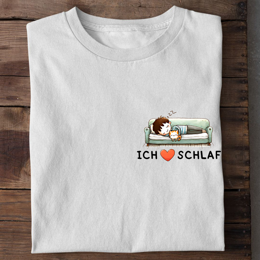 Ich liebe Schlaf T-Shirt