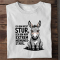 Bio T-Shirt Sturer Esel, getragen
