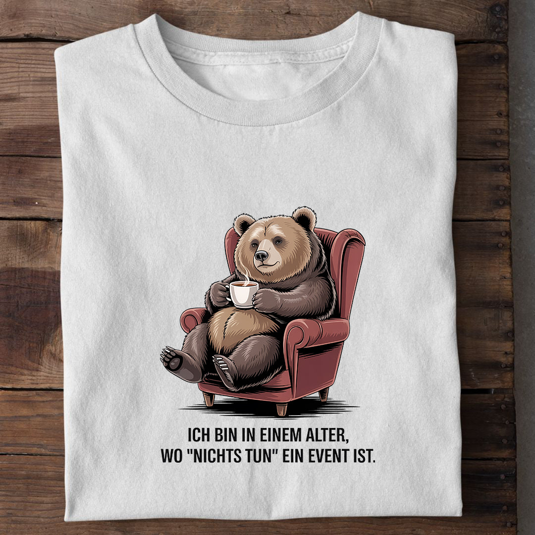 T-Shirt Ich Bin in Einem Alter, getragen