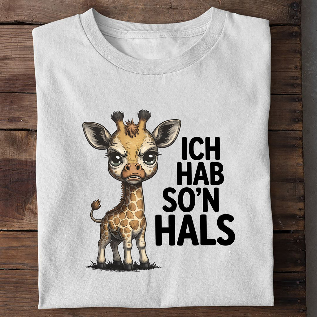 T-Shirt Ich hab so'n Hals, Detailansicht