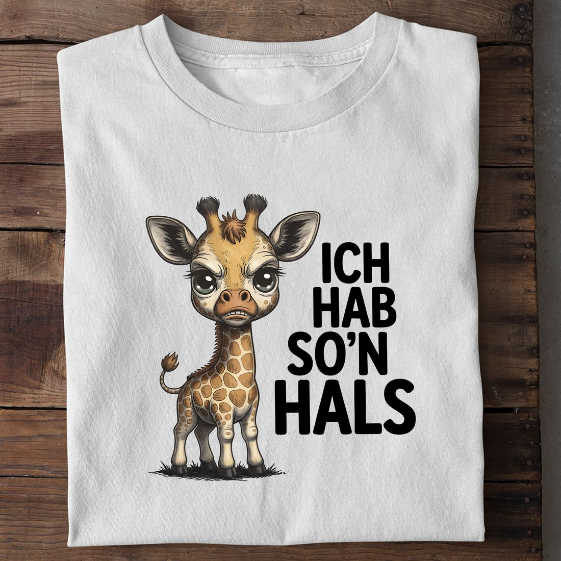 T-Shirt Ich hab so'n Hals, Detailansicht