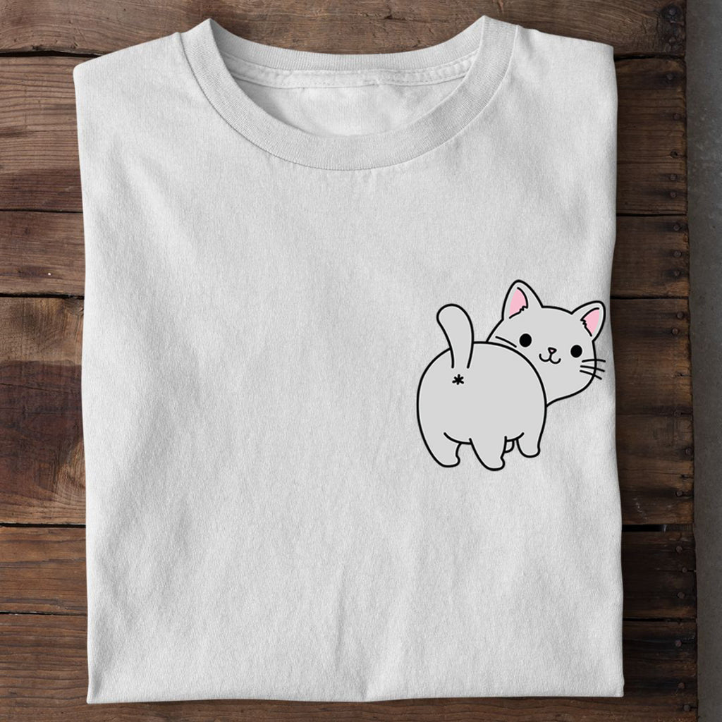 Lustiges T-Shirt mit Spruch Leo - Von Hinten, Vorderansicht