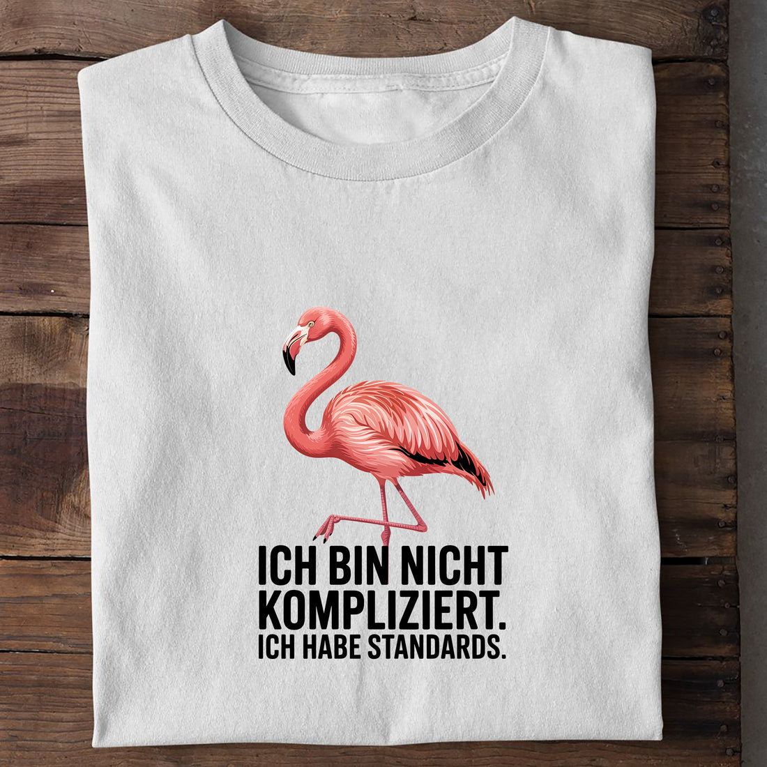 T-Shirt nicht komplizert, Detailansicht