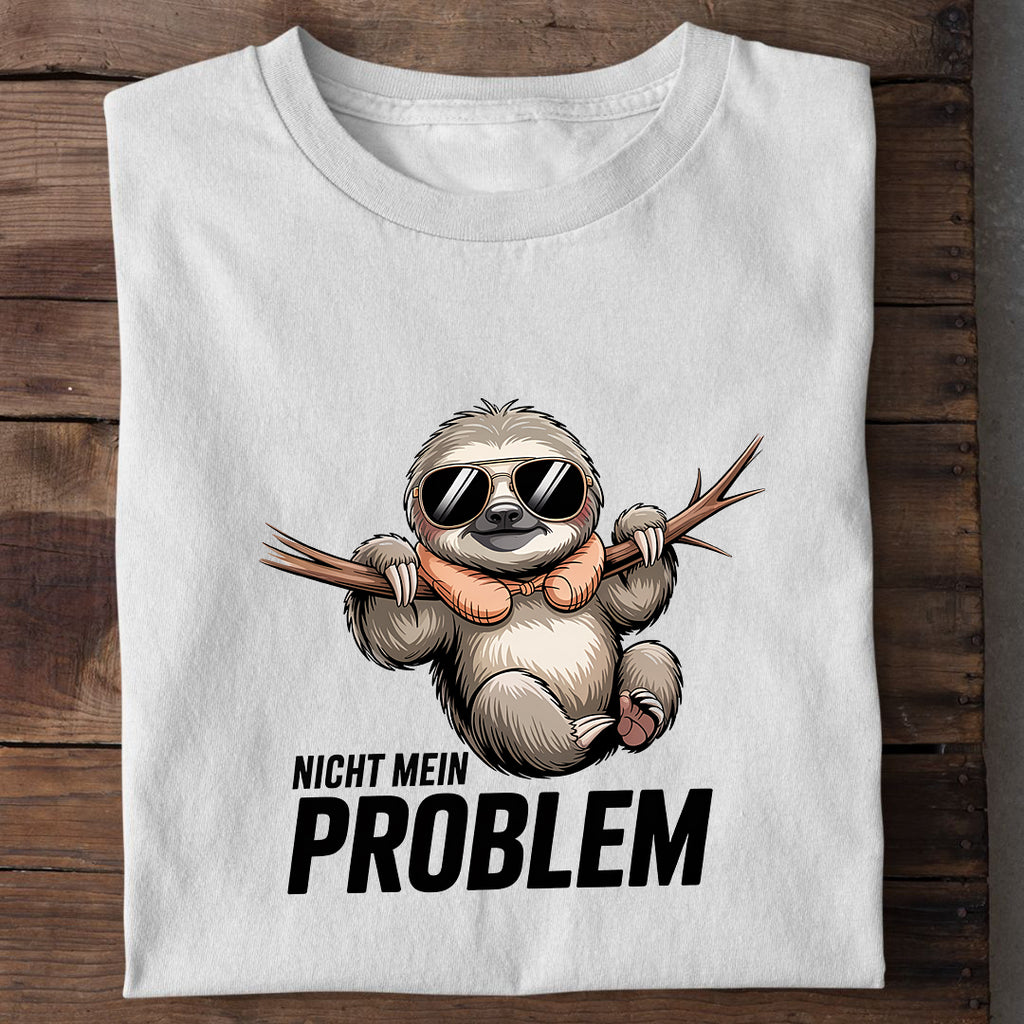 T-Shirt Nicht mein Problem, Motivansicht