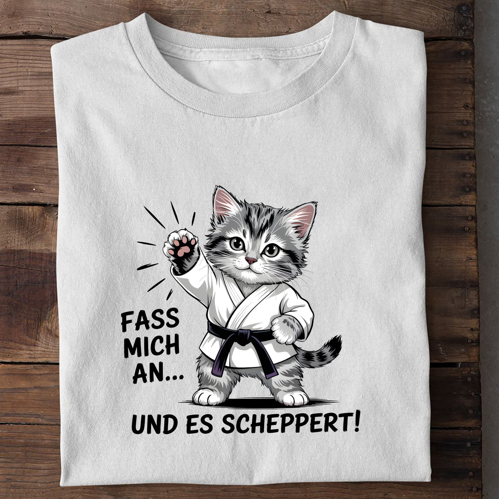 T-Shirt Es scheppert, Detailansicht
