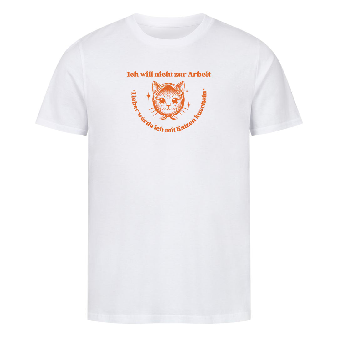 Mit Katzen kuscheln T-Shirt