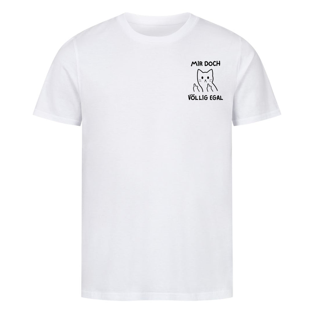T-Shirt Völlig egal, getragen