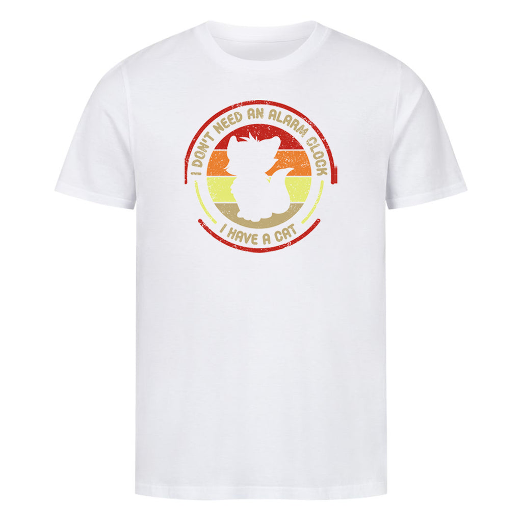 Alarm Clock Cat  T-Shirt