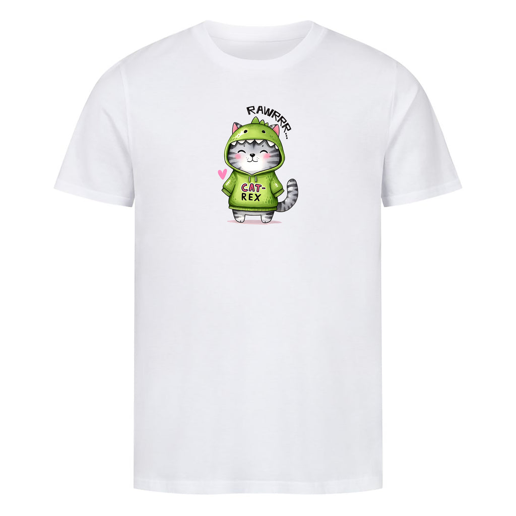 T-Shirt Cat Rex, getragen