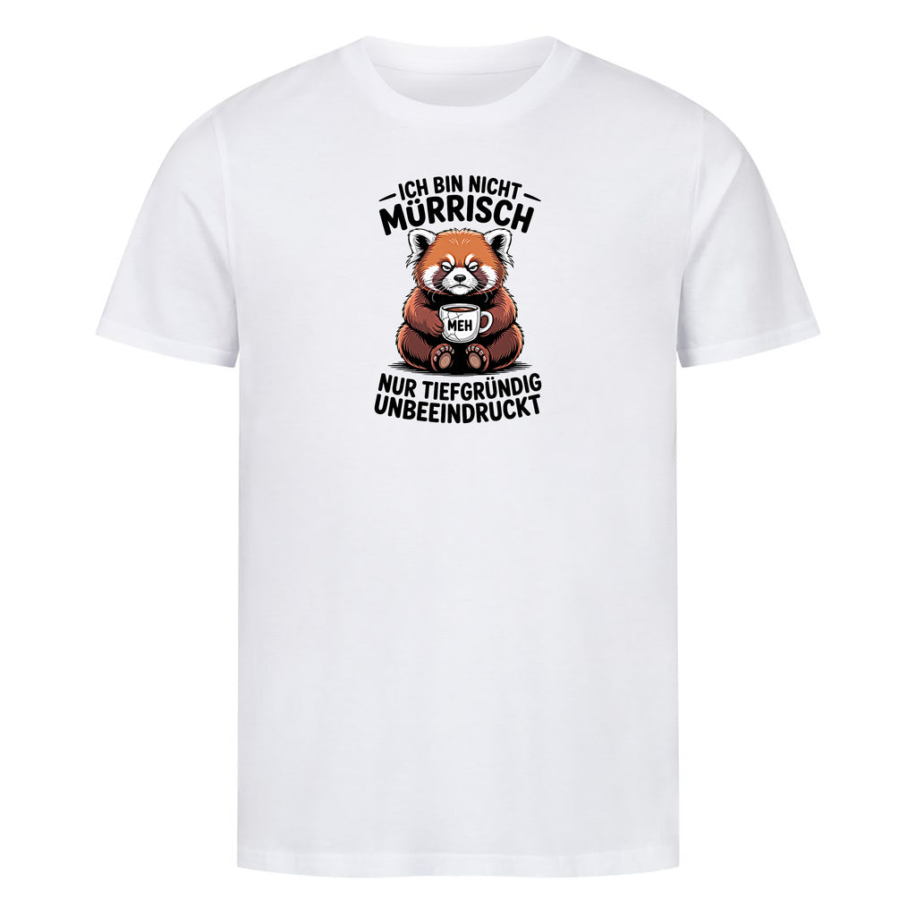 T-Shirt Nur Unbeeindruckt, Detailansicht