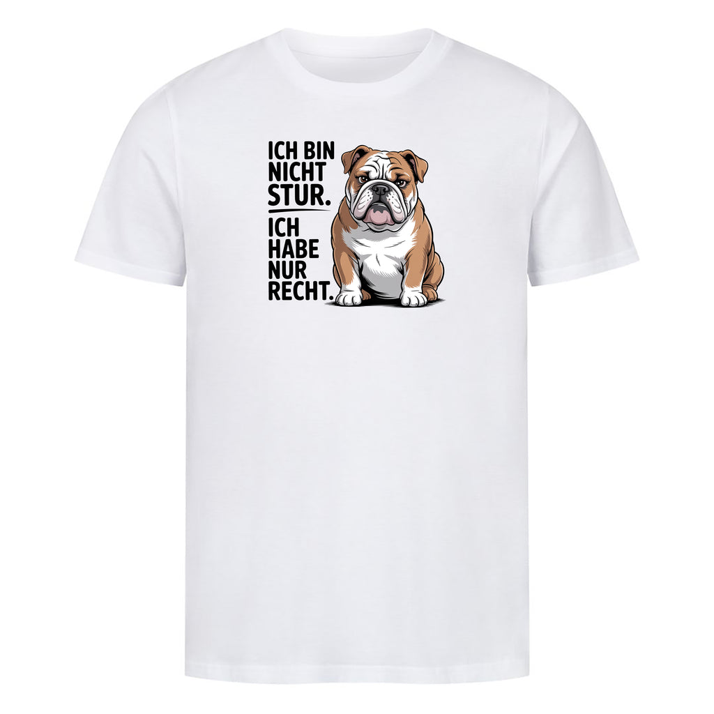 T-Shirt Ich Bin Nicht Stur, Motivansicht