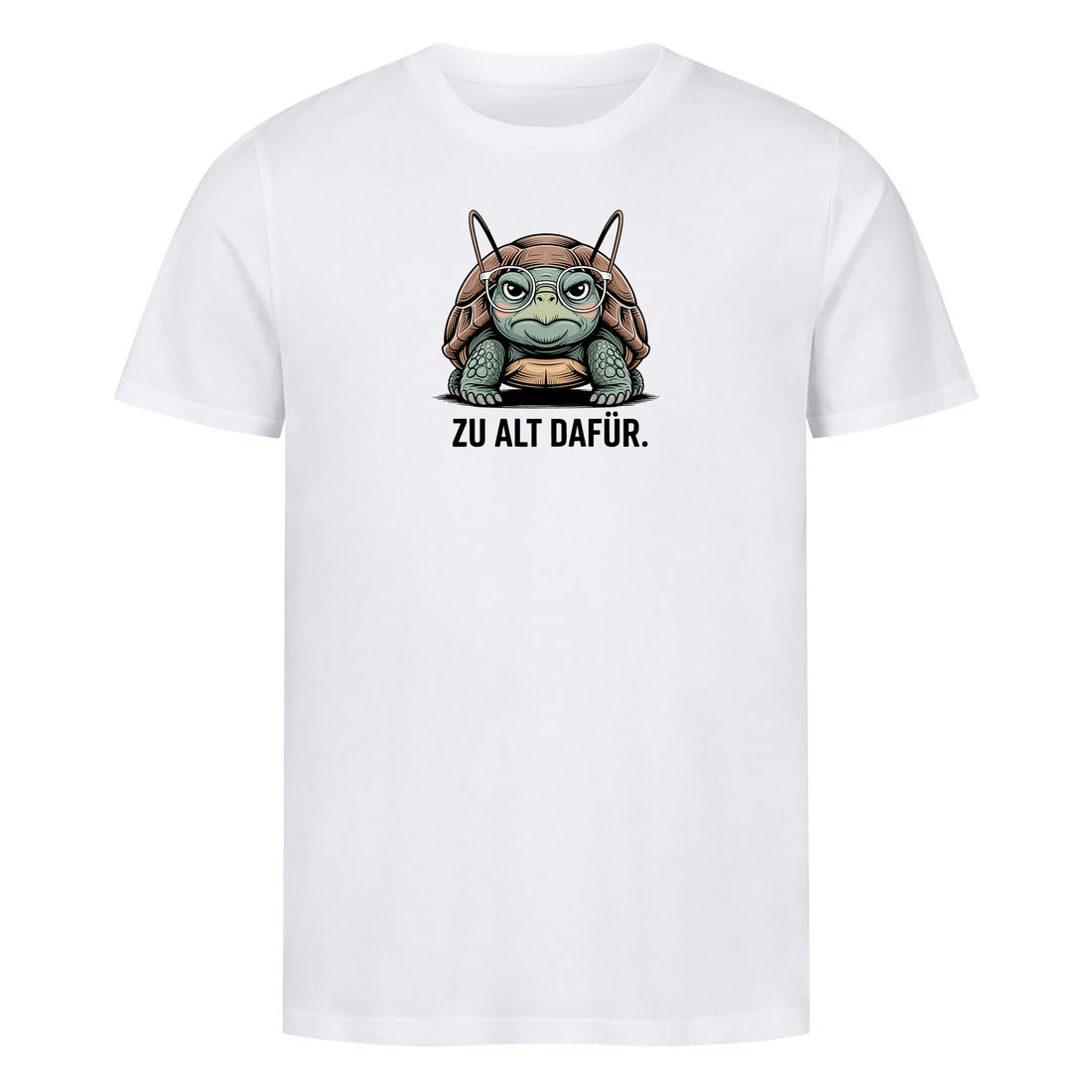 T-Shirt Zu Alt dafür, Detailansicht
