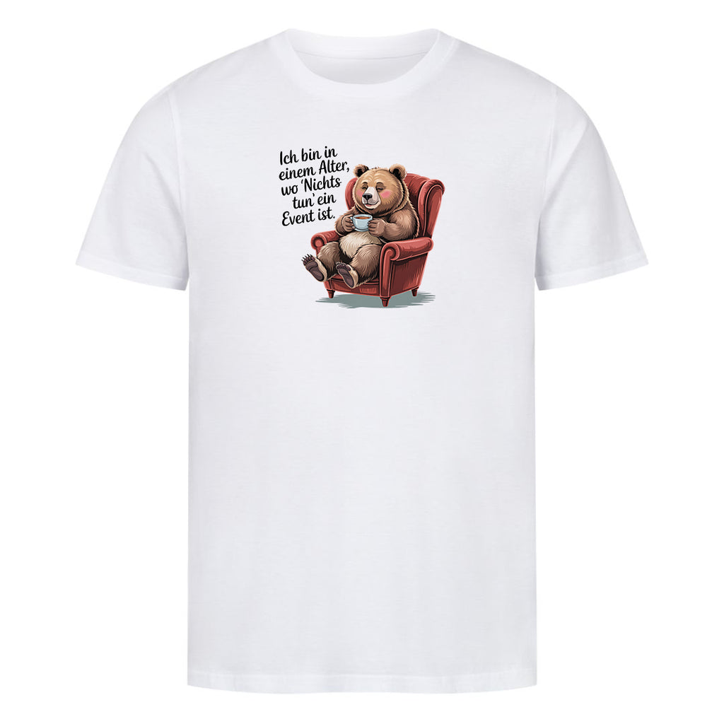 Bio T-Shirt Nichts tun, Detailansicht