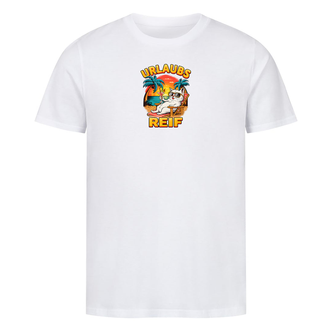 T-Shirt Urlaubsreif, Motivansicht