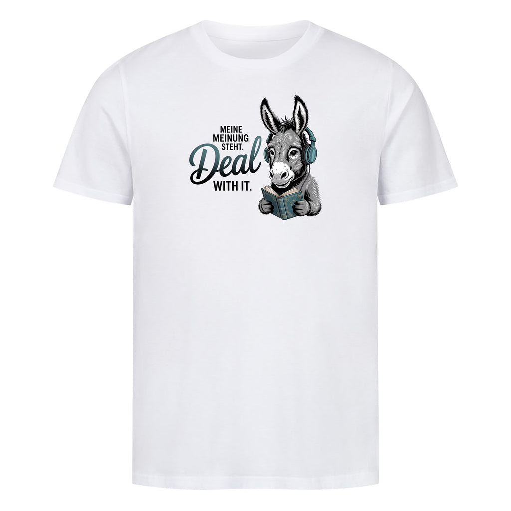 T-Shirt Meine Meinung steht, Motivansicht