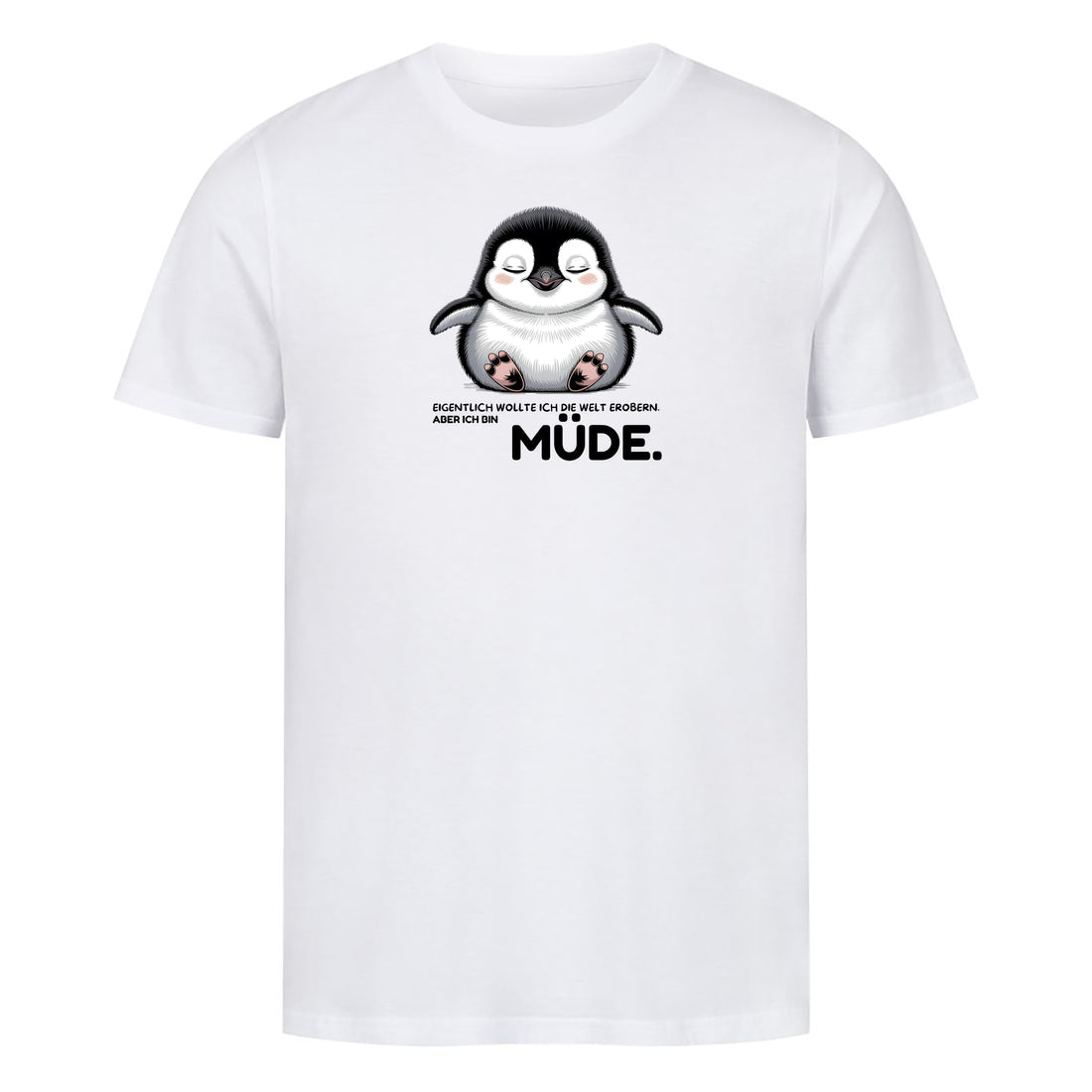 Bio T-Shirt Müde, Motivansicht