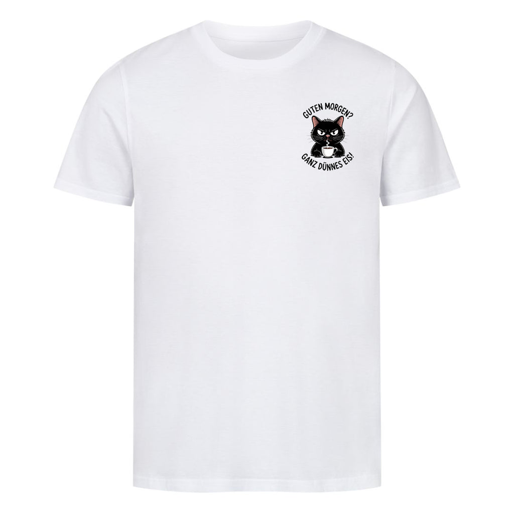 T-Shirt Guten Morgen, getragen