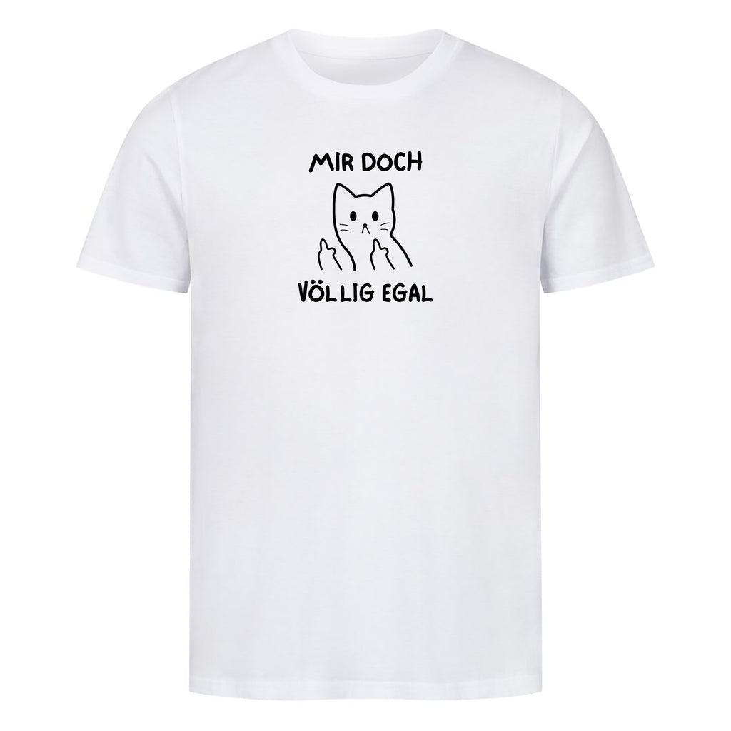 T-Shirt Völlig egal, getragen
