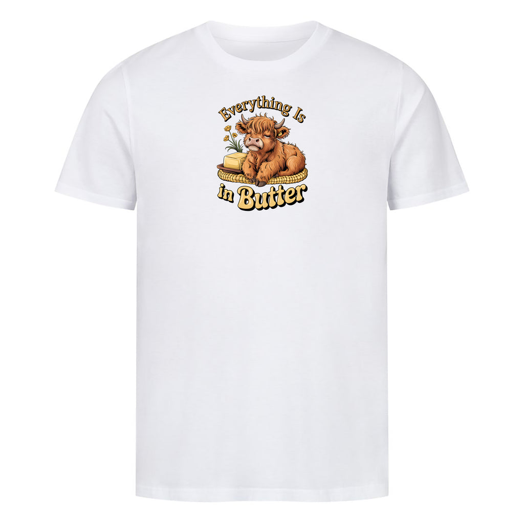 T-Shirt Everything is in Butter, Motivansicht