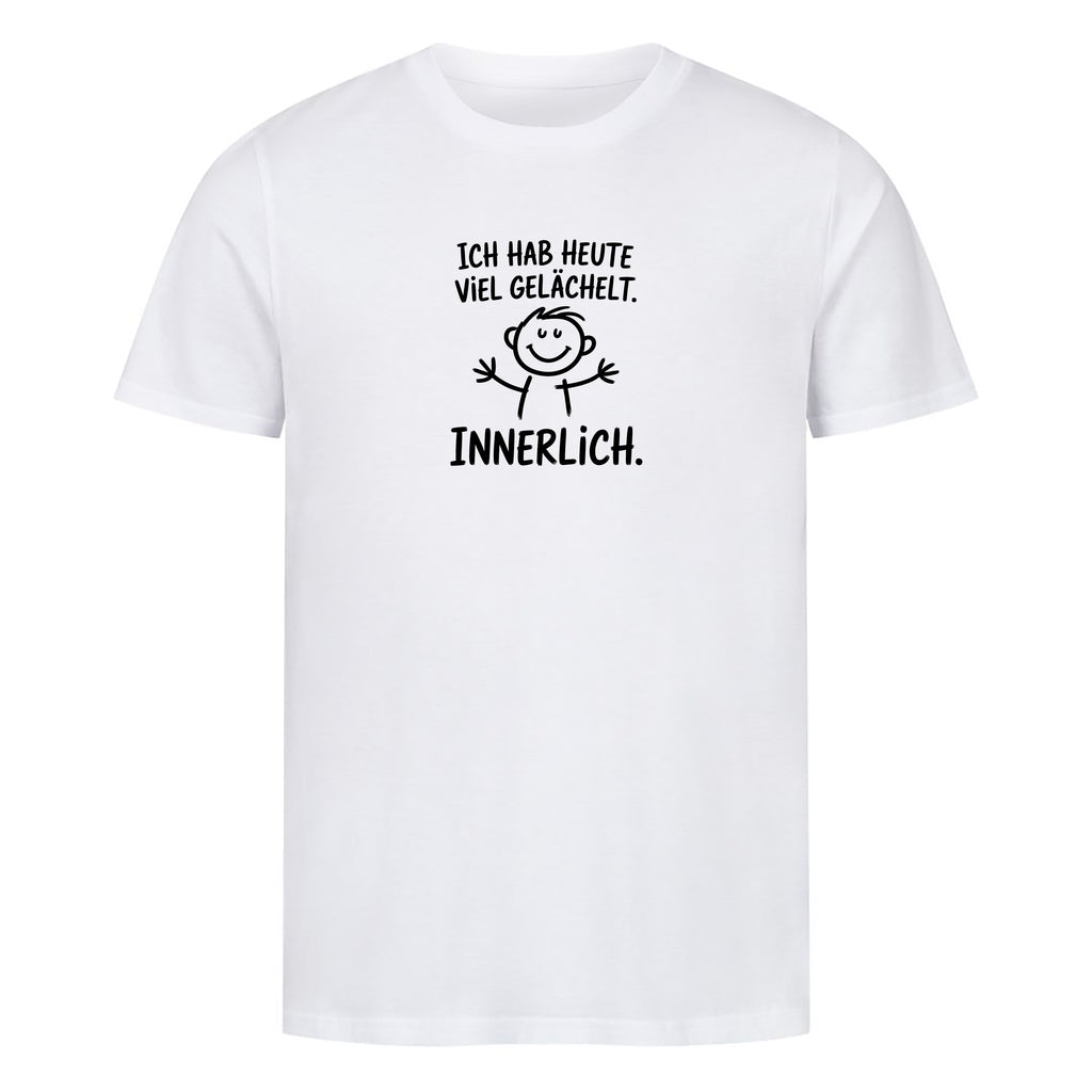T-Shirt innerlich gelächelt, Motivansicht